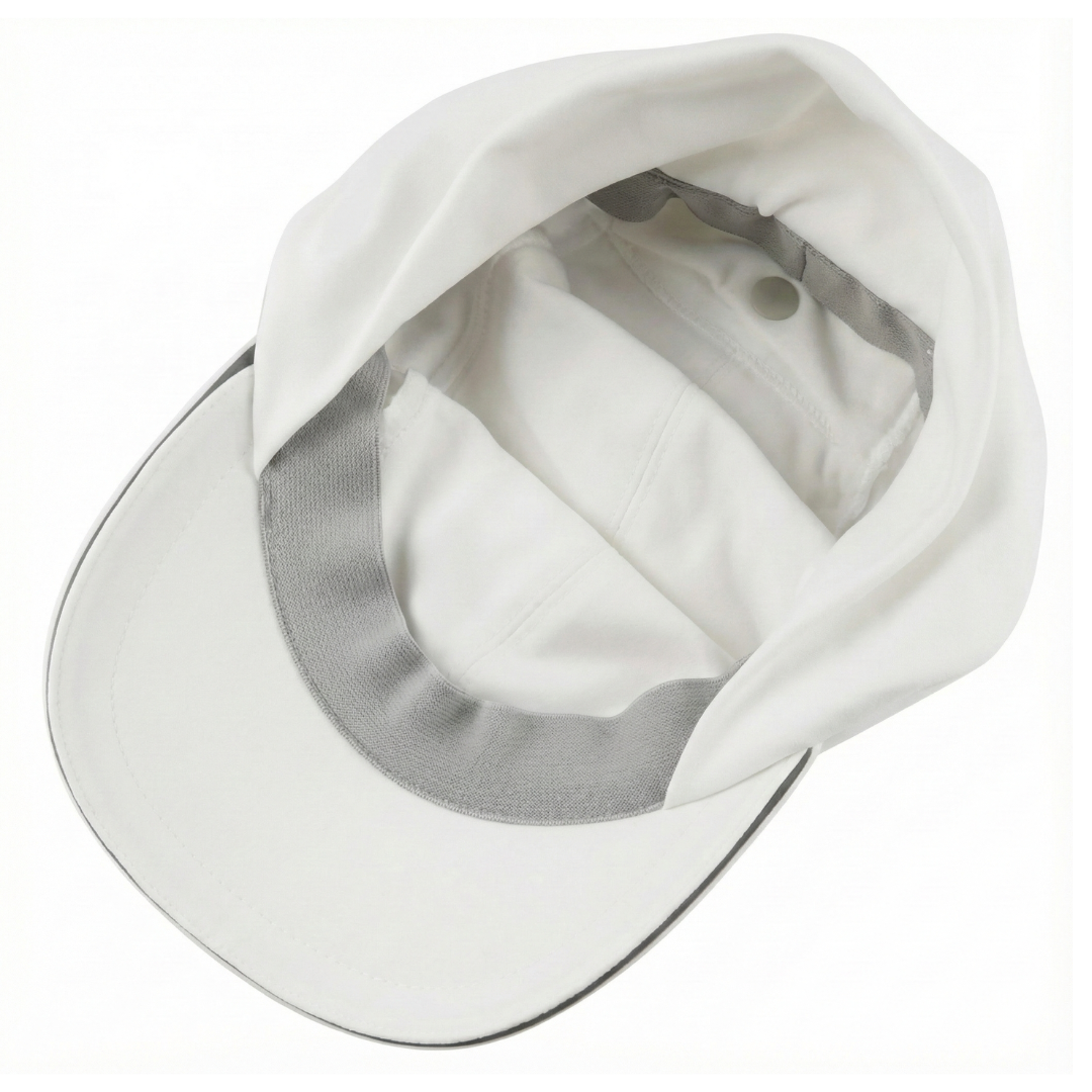 Ponytail Hat for Women with Fleece, Ear Warmer, and Reflective Details
