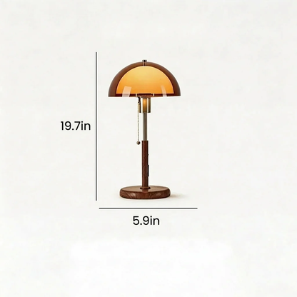 Modern Design Dual-Dome Table Lamp for a Cozy Ambiance