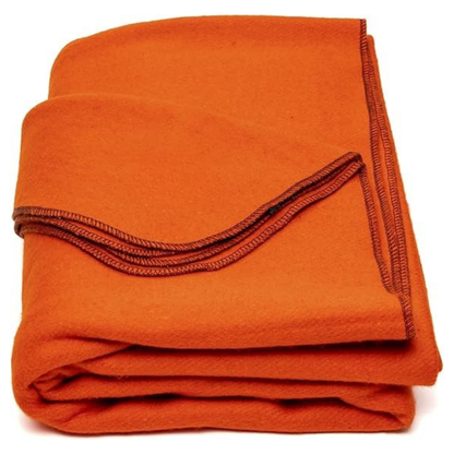 Camping and Travel Blanket – 64x88 Inch Wool Blend for Gear Kits