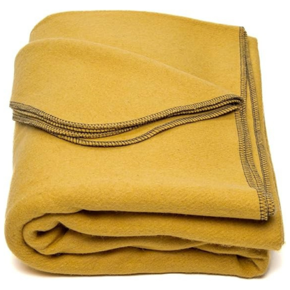 Camping and Travel Blanket – 64x88 Inch Wool Blend for Gear Kits