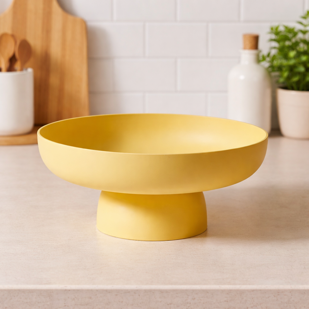 Elegant Elevated Bowl for Stylish Kitchen Storage – Fruit Display
